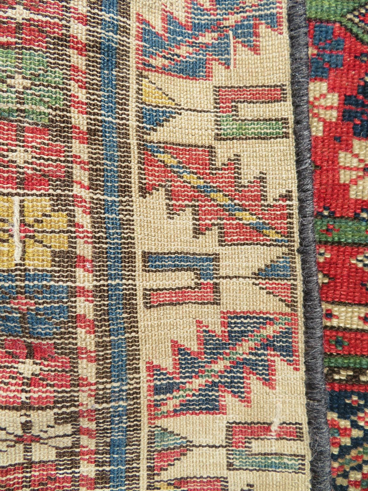 photo buy Antique Caucasian Shirvan Narrow Runner. 290cm X 87cm.