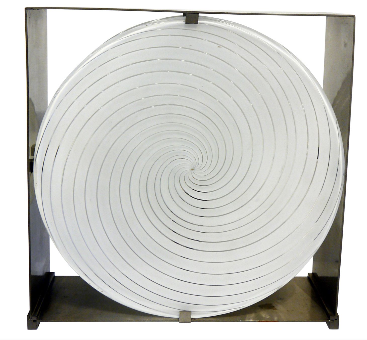 Table Lamp Spiral Lt217 By Carlo Nason For Mazzega, Italy 1960s