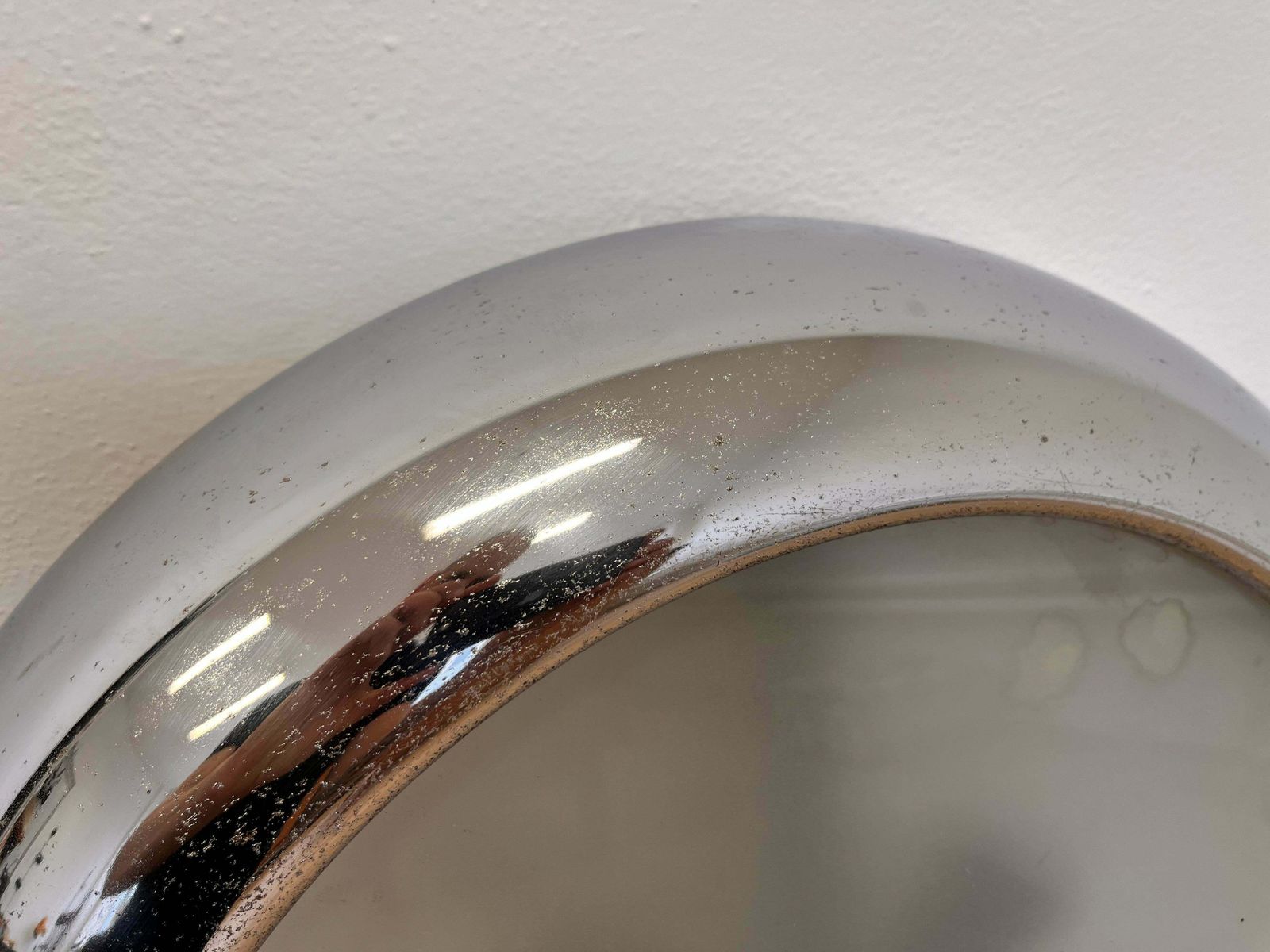 Chrome Bauhaus / Functionalism Pendant Ufo By Napako, 1940s photo buy
