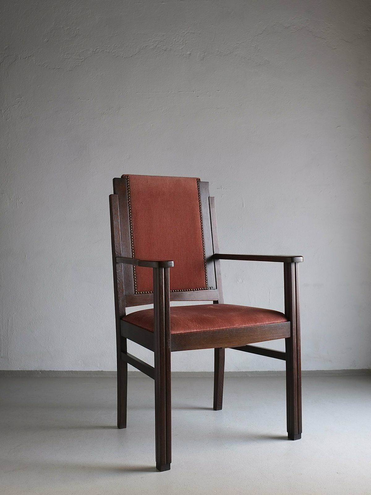 photo furniture 2 Amsterdam School Oak Chairs | Netherlands | 1920s