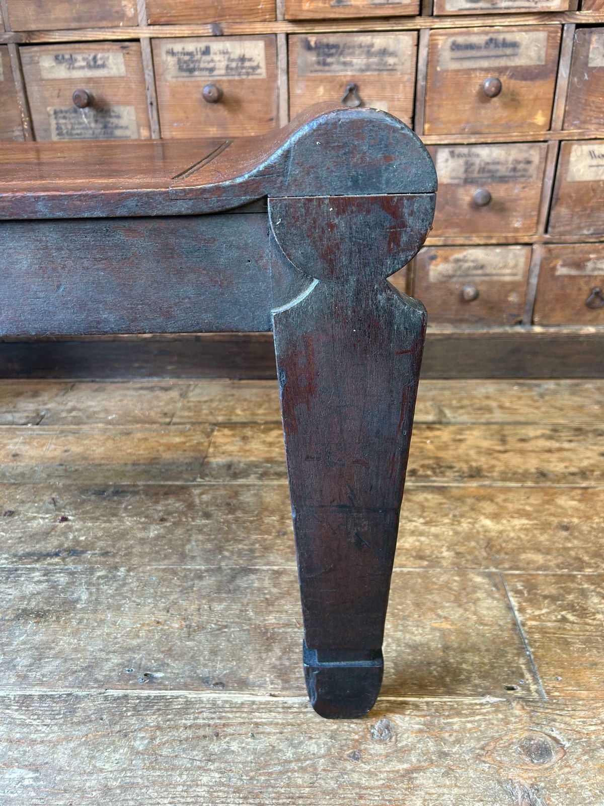 Antique English Tatham And Marsh Mahogany Hall Bench Circa 1810 photo buy