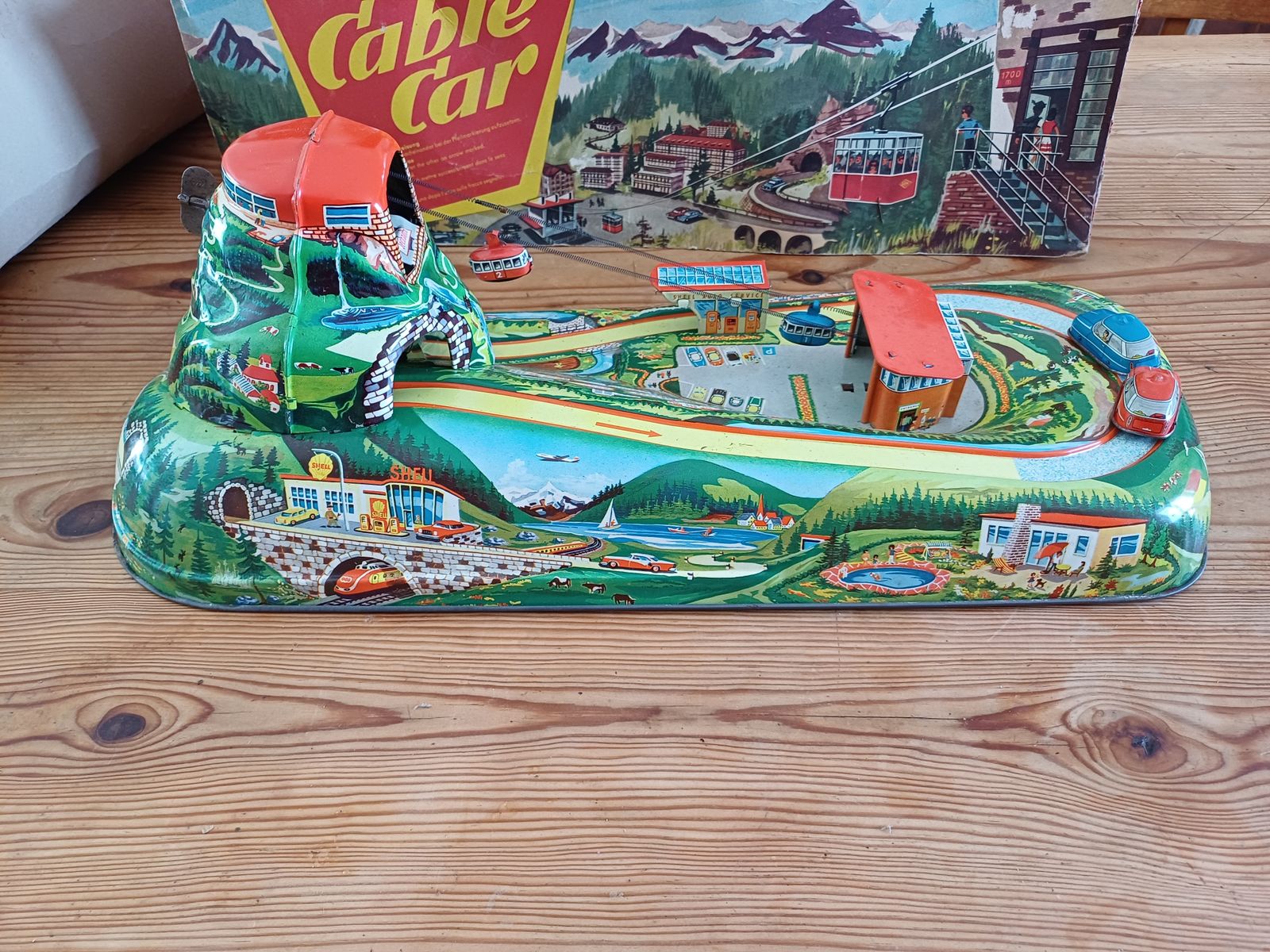 Old Toy From The 50s Jechnofix Tole photo vintage
