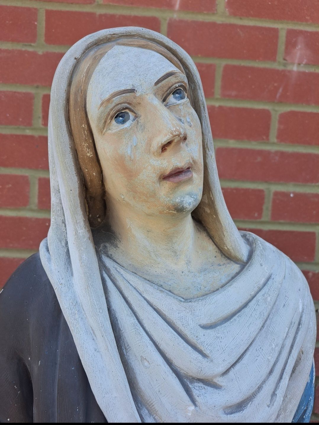 French 19th Century Statue Of Mary Magdalene photo 295.0
