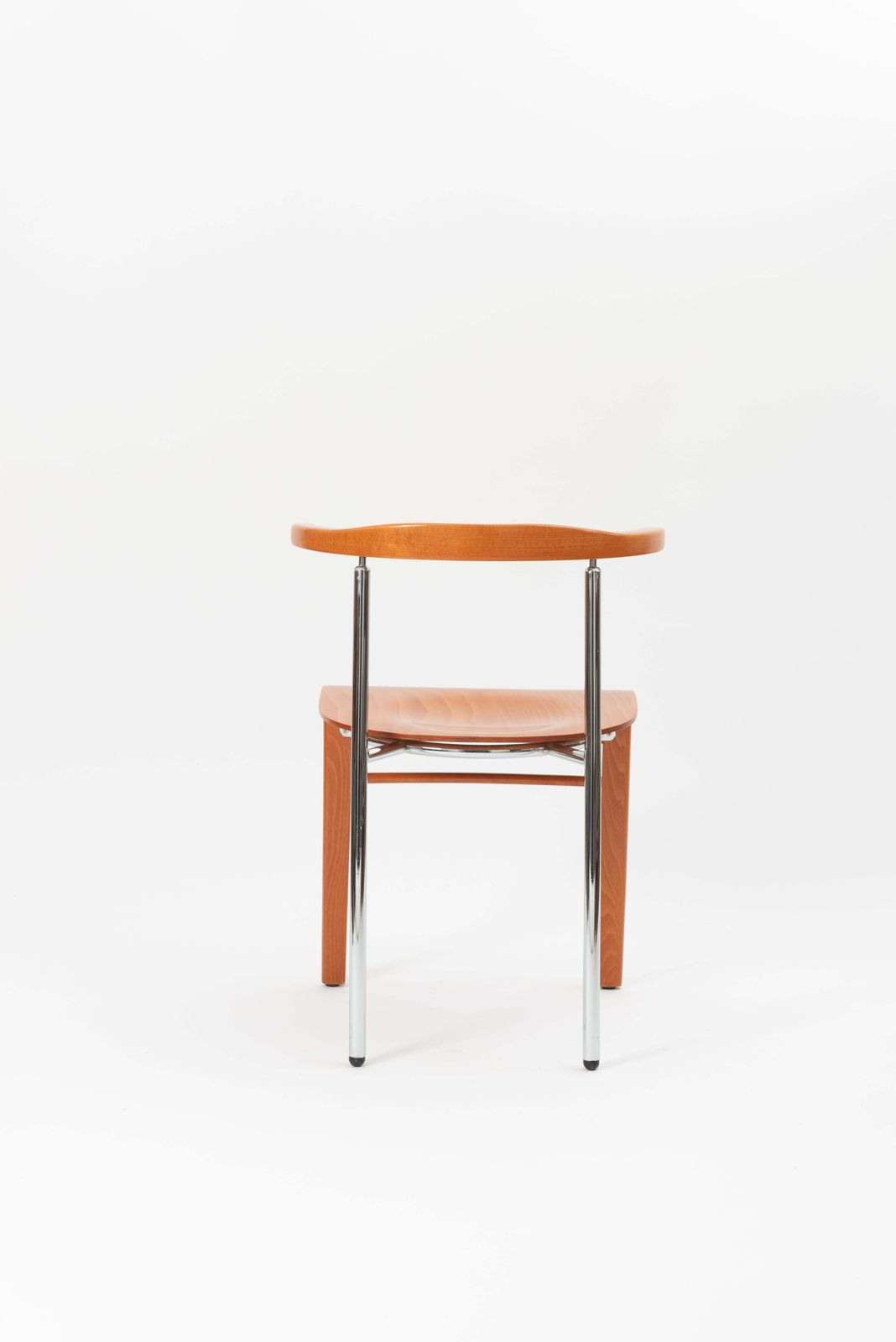Set Of 6 Italian Cherry Wood Chairs photo 876.375