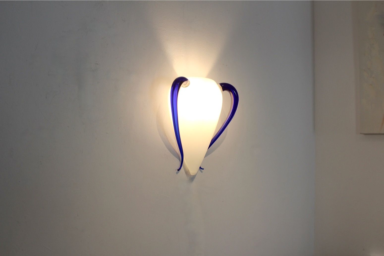 ‘Venexiana’ Hand Blown Murano Glass Wall Sconce By Barovier & Toso, Stock Of 3 photo 2918.0