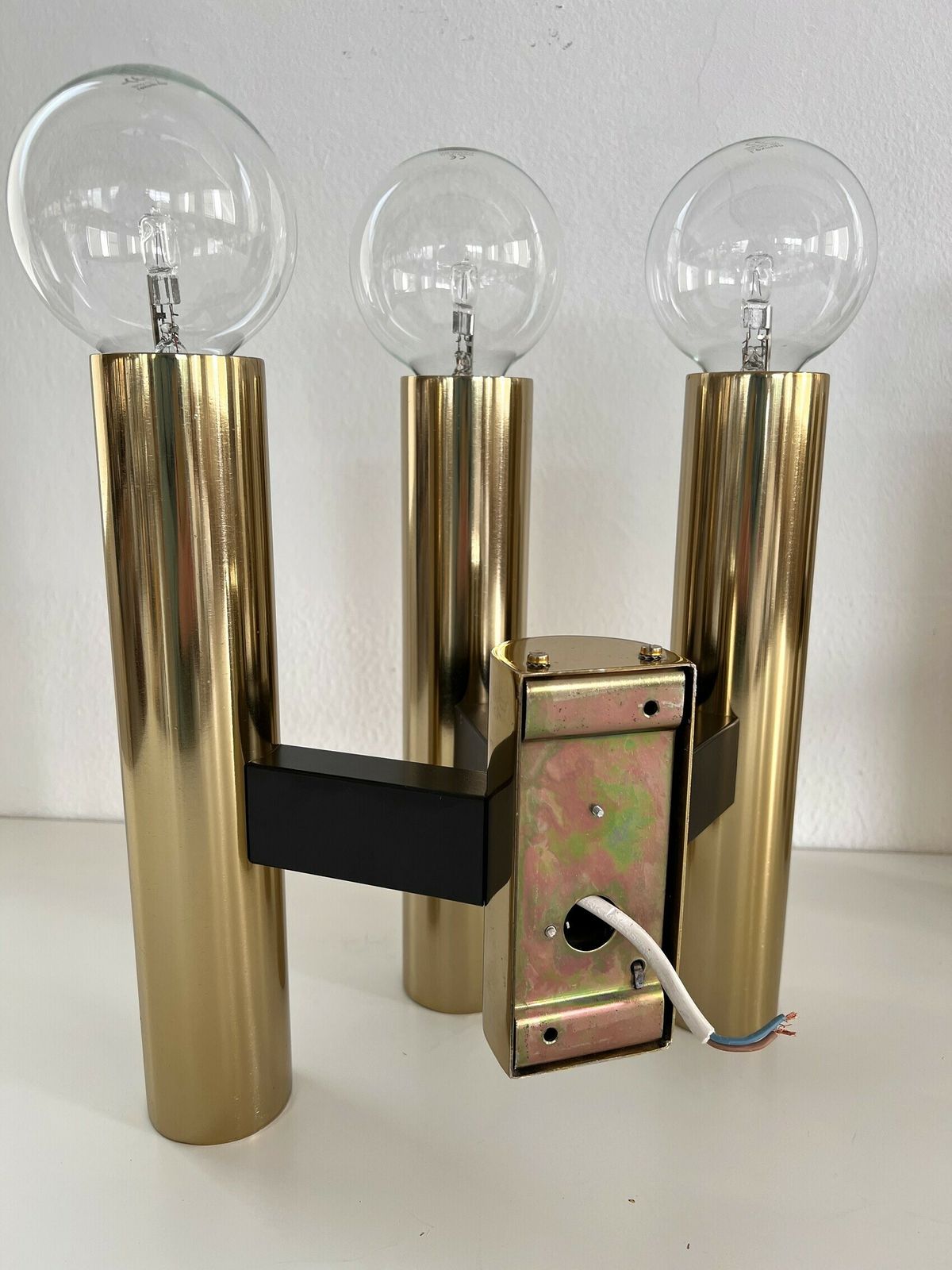 photo for sale Jo Hammerborg For Fog & Mørup Large Size Wall Sconces, 1960