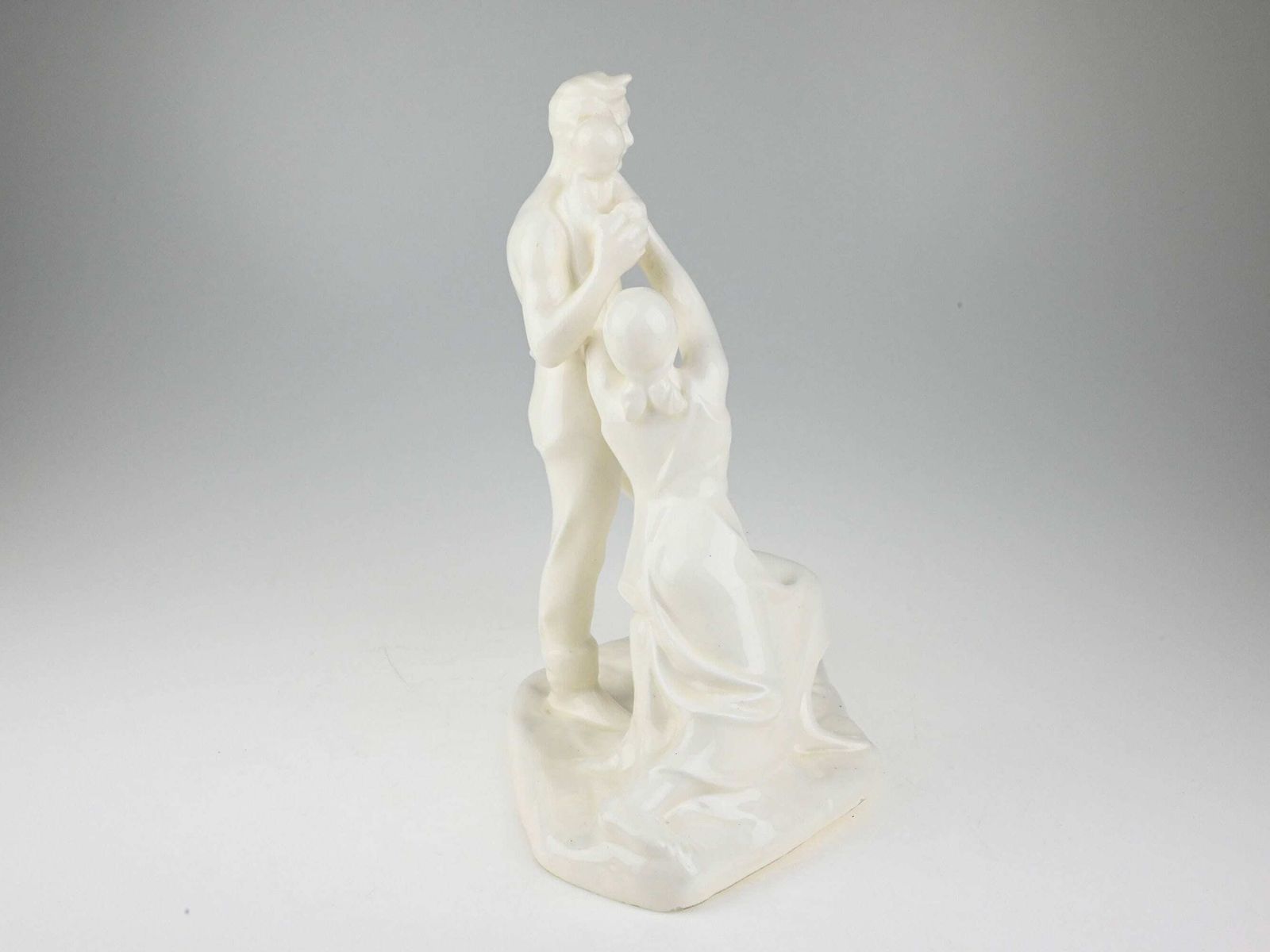 Czech Ceramic Sculpture, Emil Hlavica Design, Family Scene Statue, Mid Century Statue, Mid Century, Ceramic Statue, Ceramic Decoration photo buy