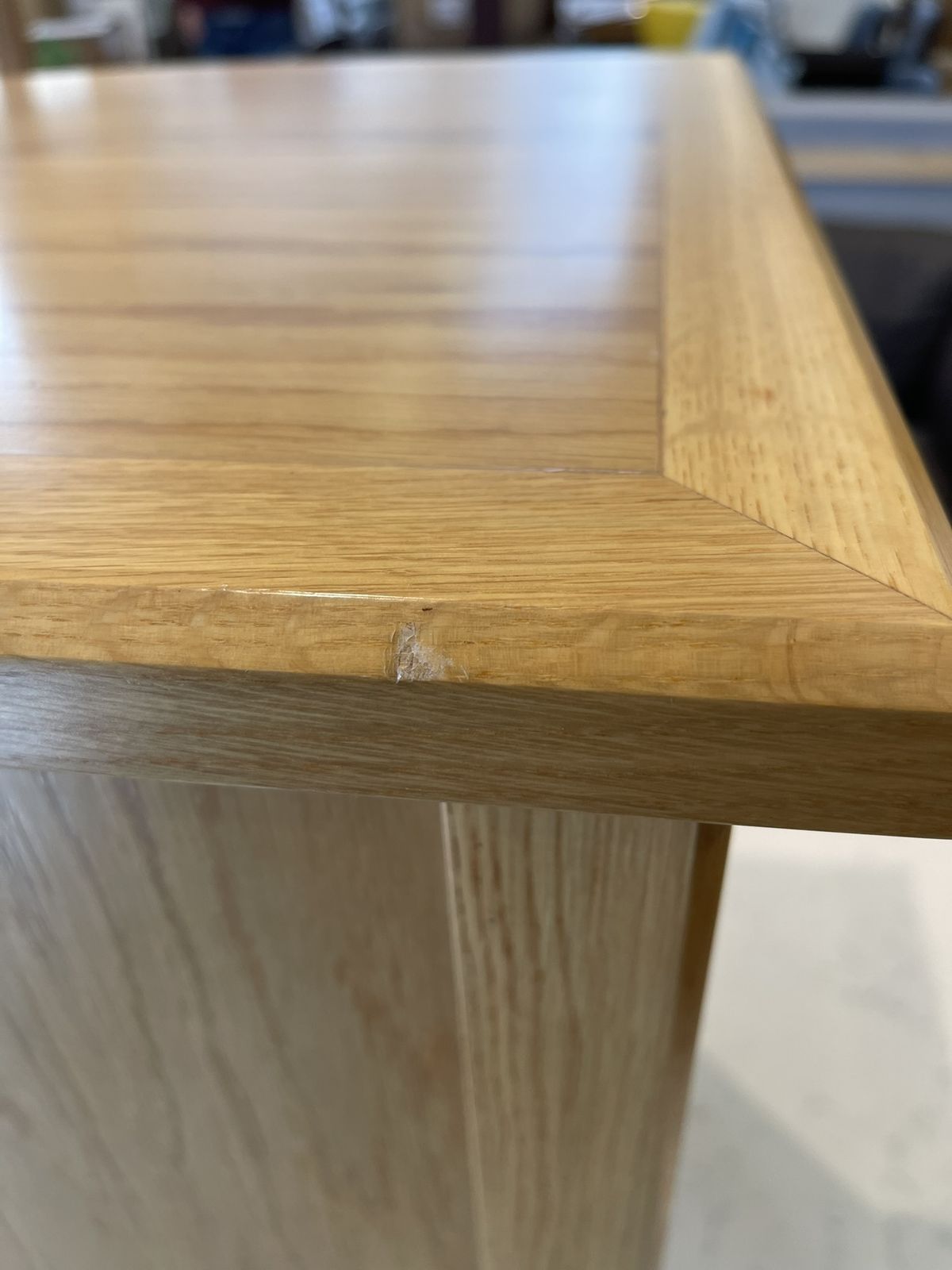 Oak Bedside Cabinet With Oak Veneer Panels And Solid Oak Lipping, Legs And Frame photo Furniture