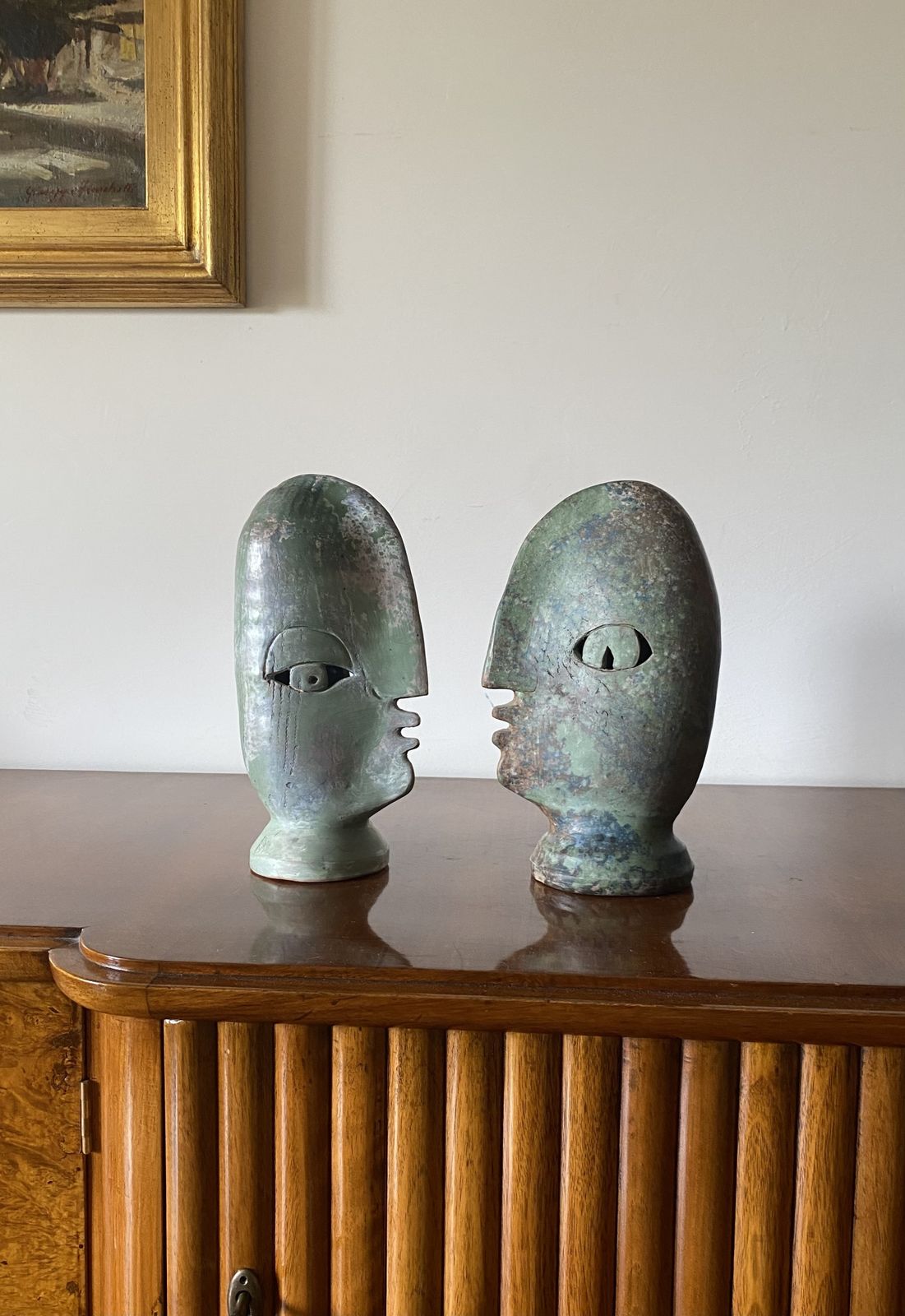 Loul Combres, Sculptures 'Les Bisous', Place Des Arts France, 1987 photo furniture
