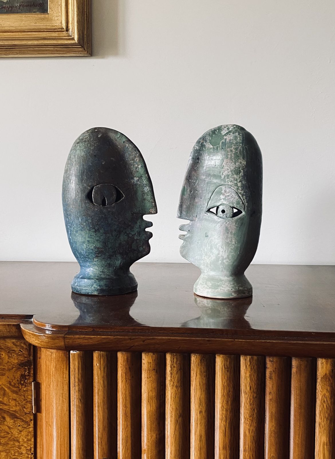 Loul Combres, Sculptures 'Les Bisous', Place Des Arts France, 1987 photo 2850.0