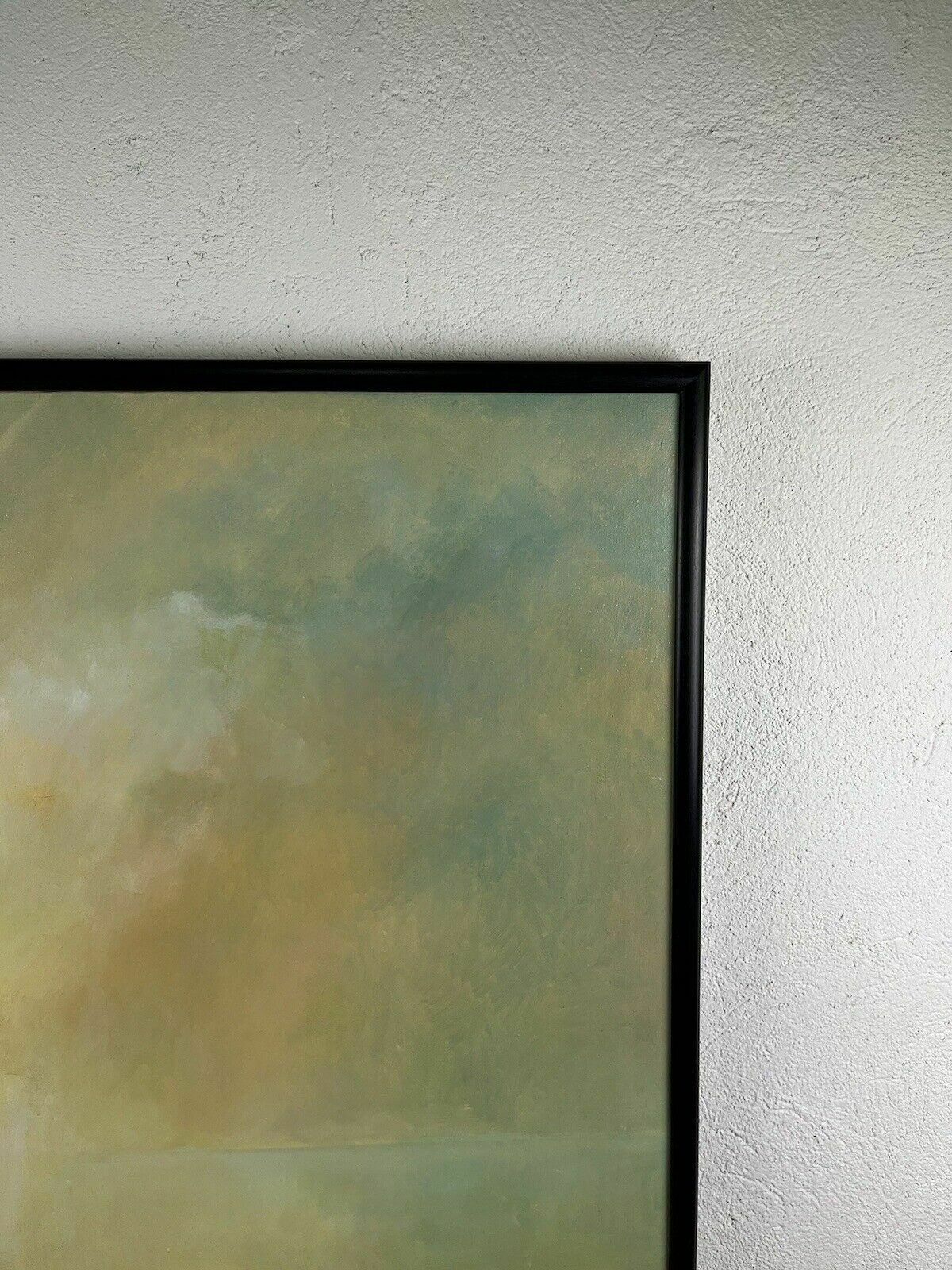 Abstract Painting Bowmore Oil On Canvas Rodolfo Martini 1987 photo vinterior
