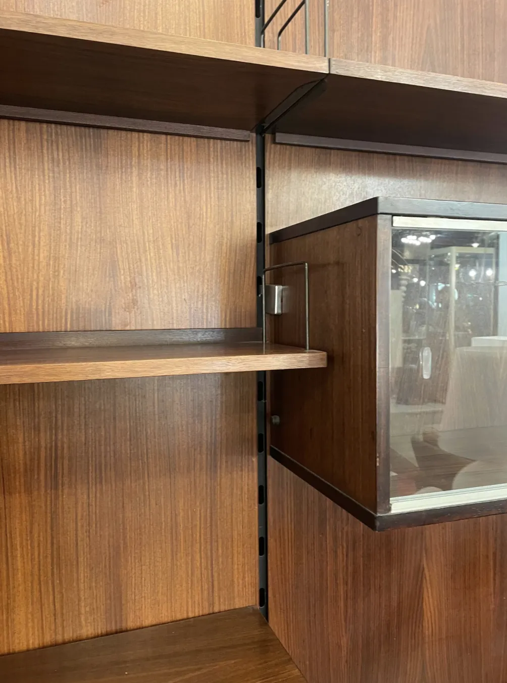Mid Century Teak Wall Unit By Ico Parisi, Italy 1960s photo furniture