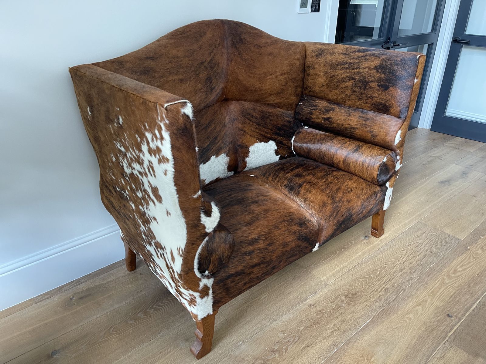 George Smith Ryan Sofa In Normandy Cowhide photo furniture