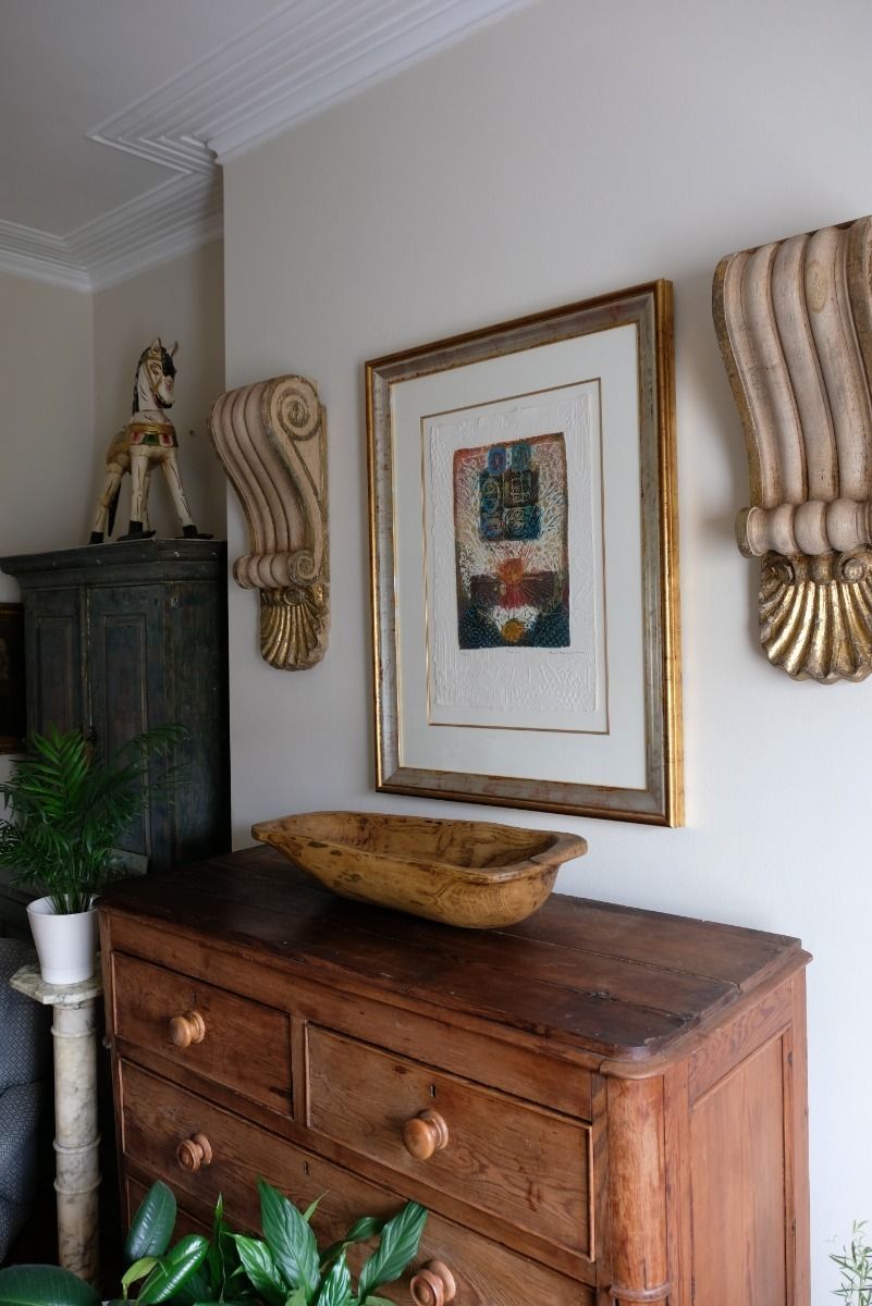 Architectural Pair Of Carved Giltwood Oak Corbels photo furniture