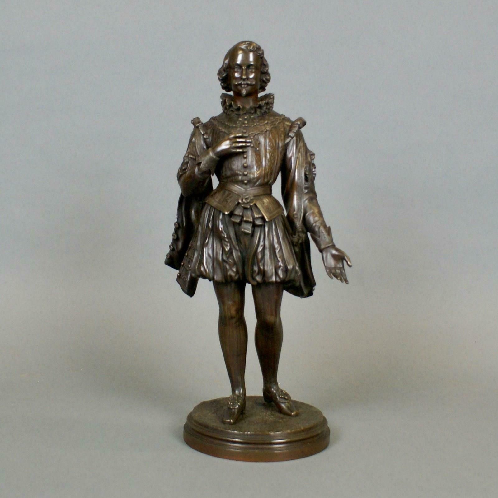 A Finely Detailed 19thc French Bronze Figure photo 1595.0