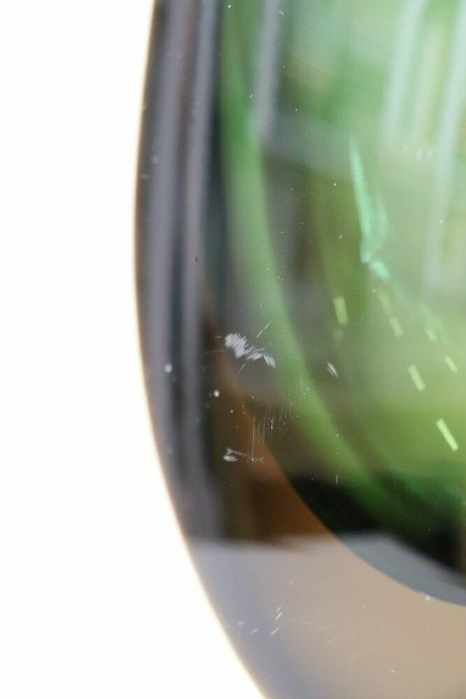 Tall Italian Vase In Murano Art Glass Attributed To Flavio Poli For Seguso, 1960s photo buy