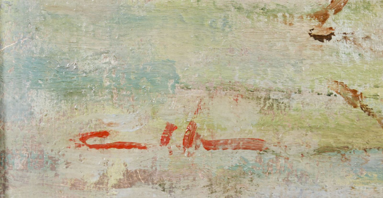 Vintage Oil Painting Of  Fishing Boats By Harold Edward Collin (1936 1973) photo 950.0