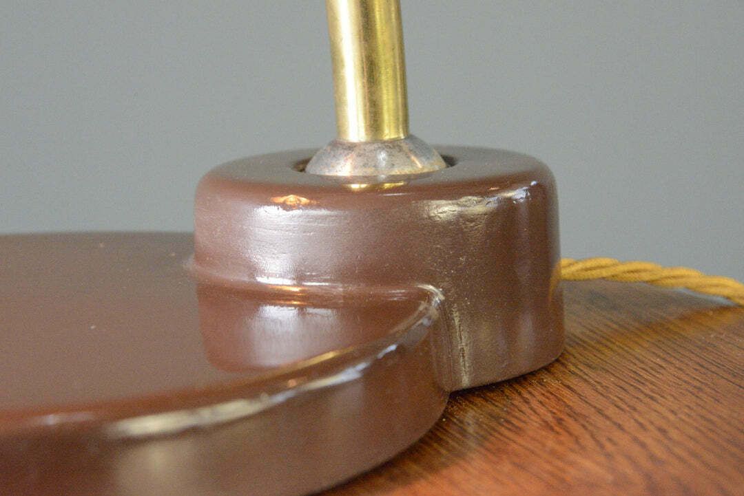 Desk Lamp By Ugo Pollice Circa 1930s photo vintage