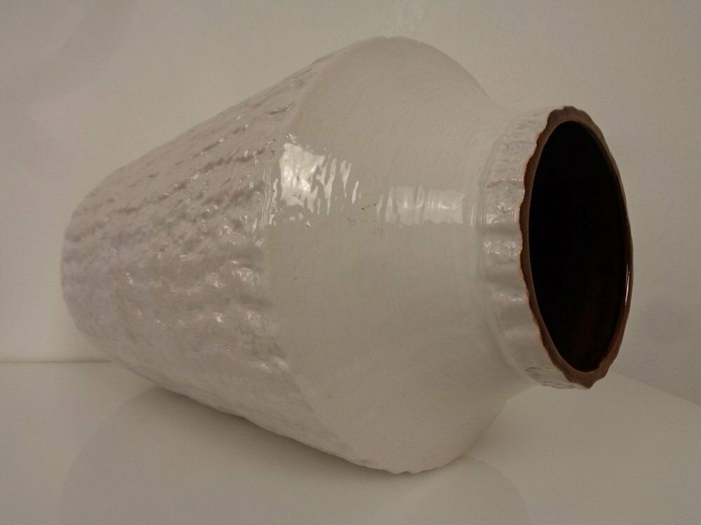 Large White 211 55 Ceramic Vase From Carstens Tönnieshof, 1970s photo vintage