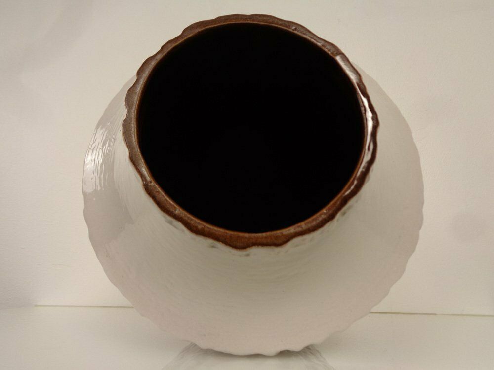 Home Decor Large White 211 55 Ceramic Vase From Carstens Tönnieshof, 1970s photo