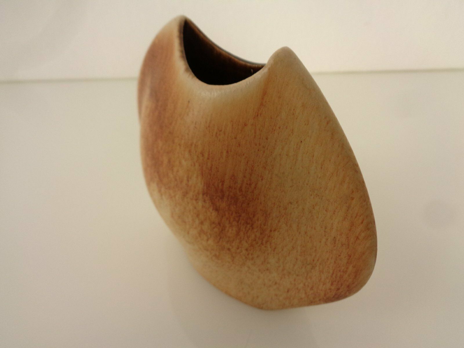 Organic Ceramic Vase By Roberto Rigon For Bertoncello, 1960s photo Home Decor