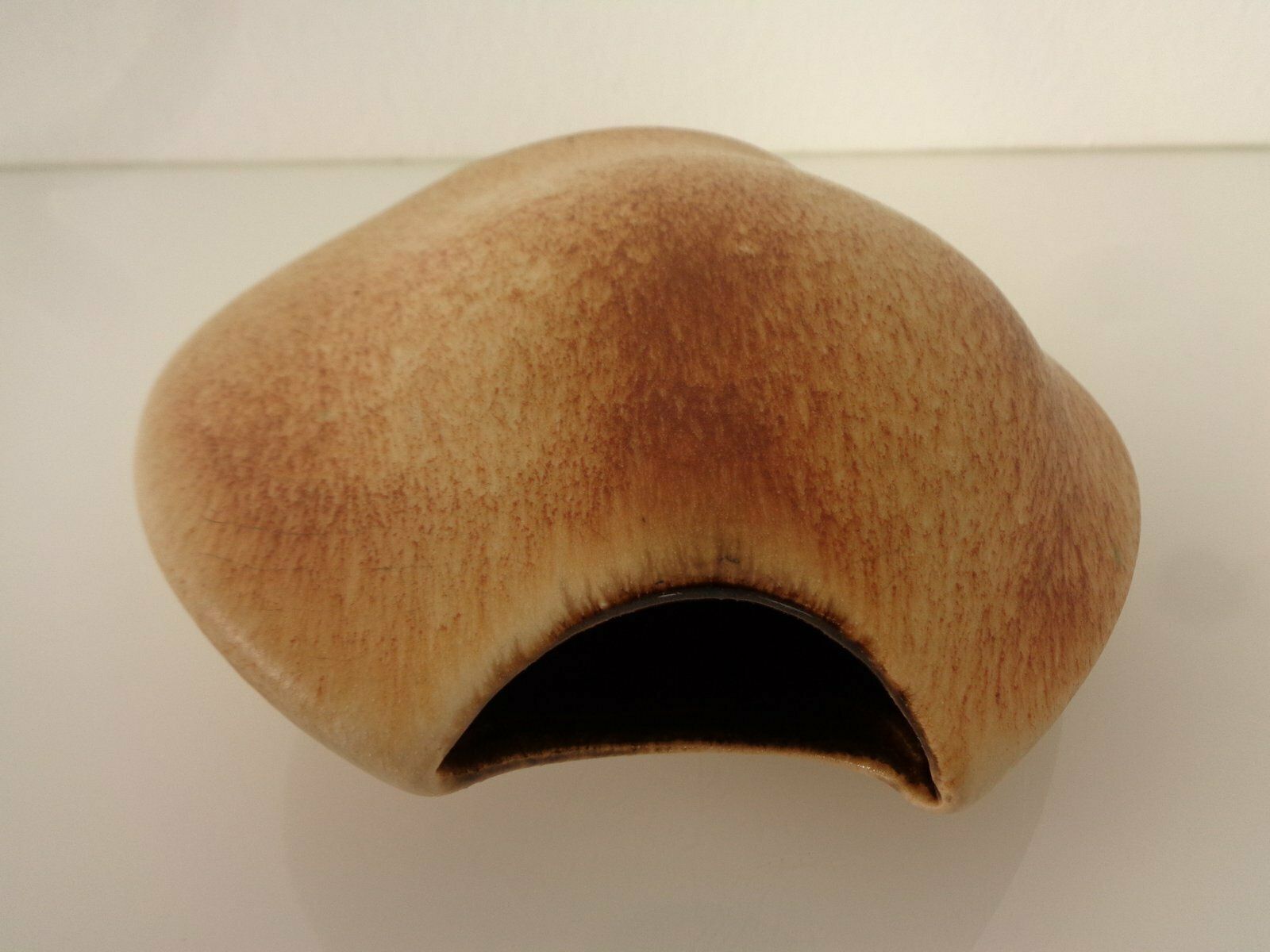 221.0 Organic Ceramic Vase By Roberto Rigon For Bertoncello, 1960s photo