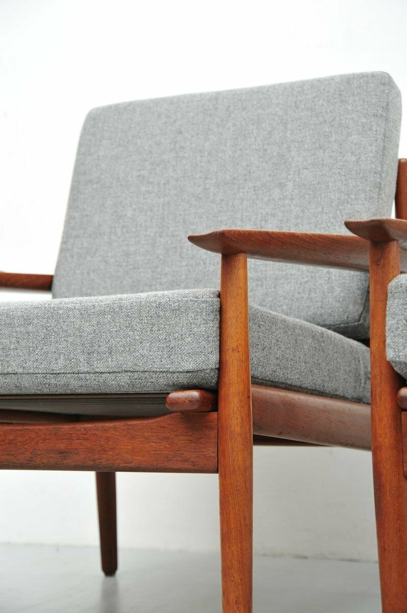Teak Armchairs By Arne Vodder, Set Of 2 photo vinterior