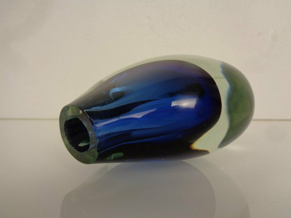 Home Decor Murano Sommerso Glass Vase, Italy, 1960s photo
