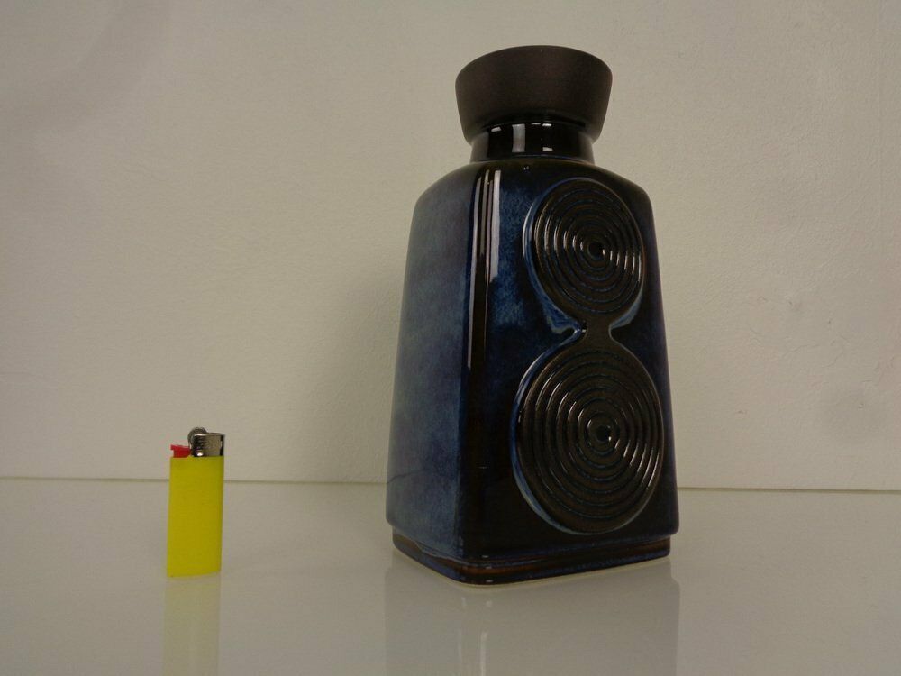 Danish Studio Ceramic 3454 Vase By Einar Johansen For Soholm Stentoj, 1960s photo vinterior