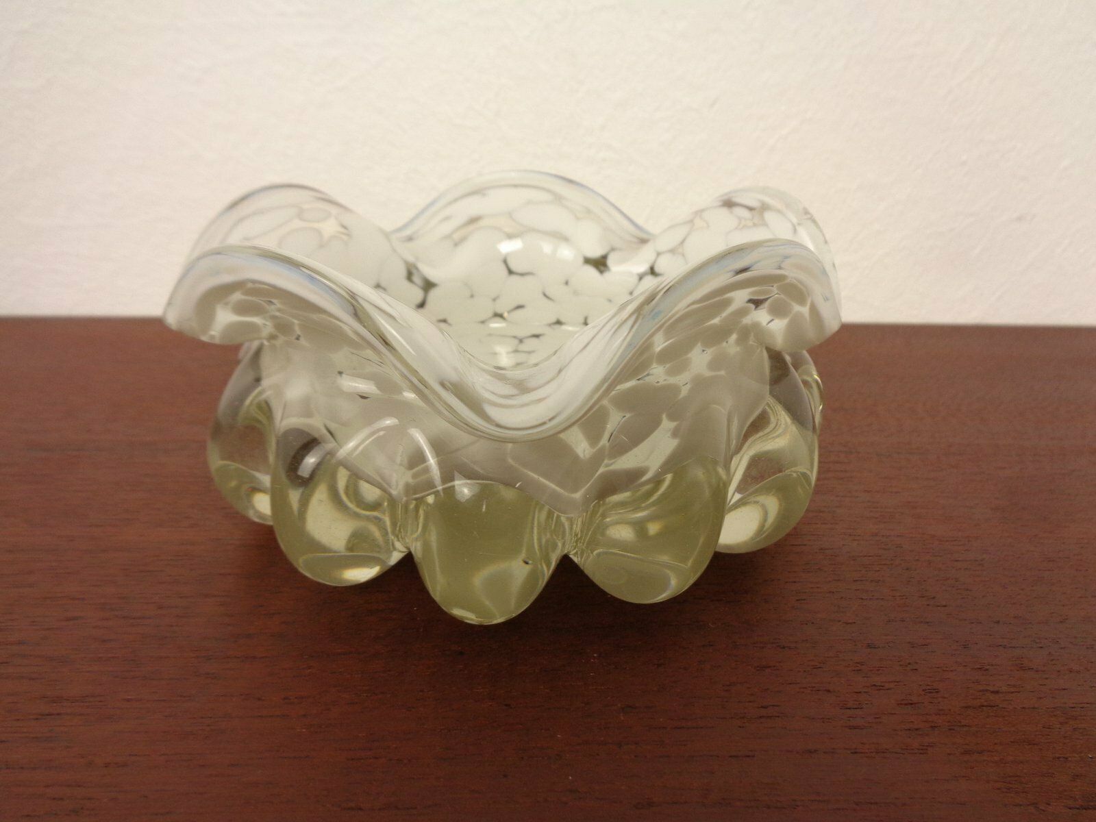 Murano Glass Ashtray From Barovier & Toso, Italy, 1960s photo Home Decor