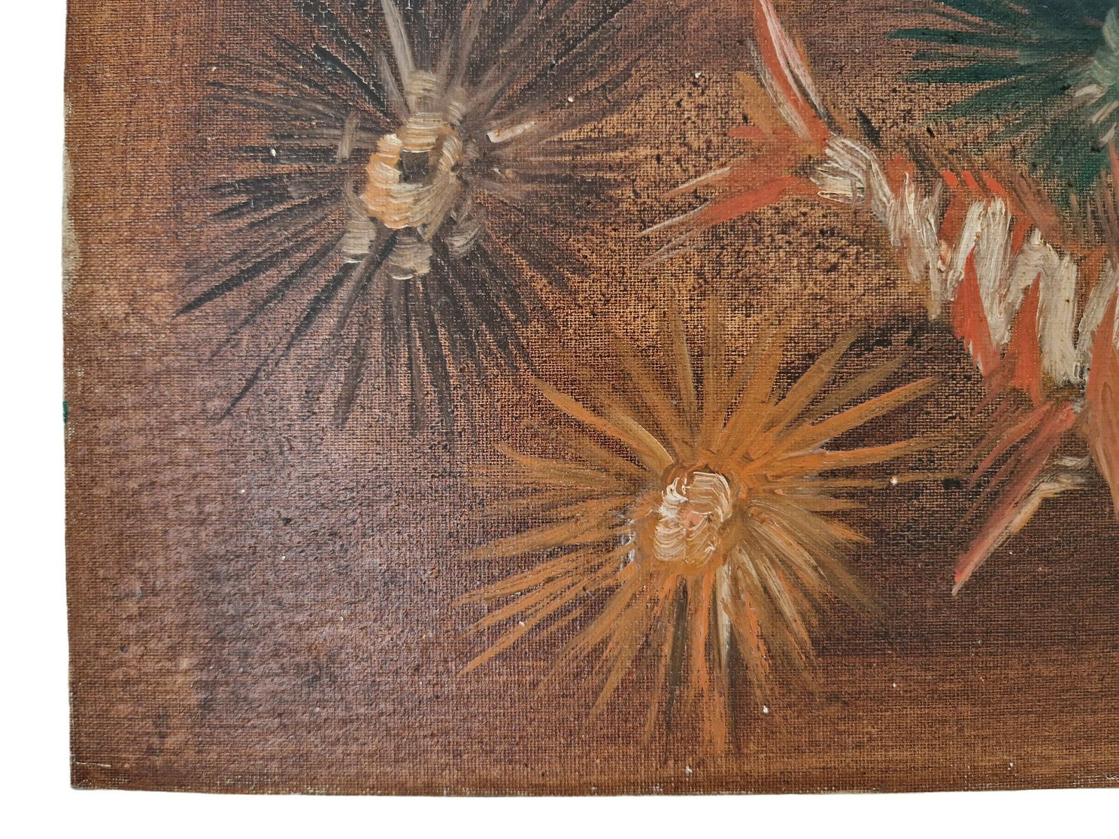 Comber Fish And Sea Urchin Underwater Painting By Georges Mazoyer, French Mediterranean Seascape Wall Art photo vinterior