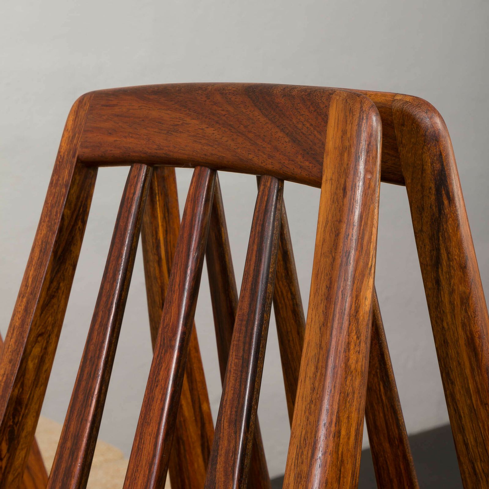 photo vinterior Danish Rosewood Dining Chairs Eva By Niels Koefoed For Koefoeds Hornslet, 1960s