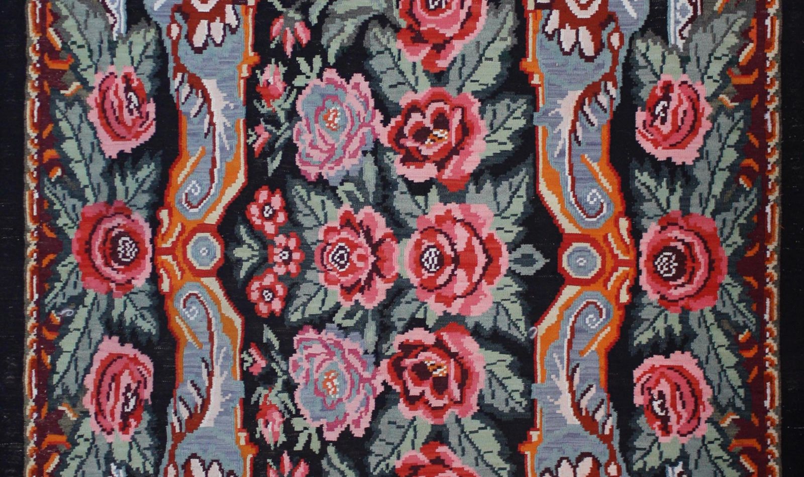 Fine Vintage Caucasian Kilim photo for sale