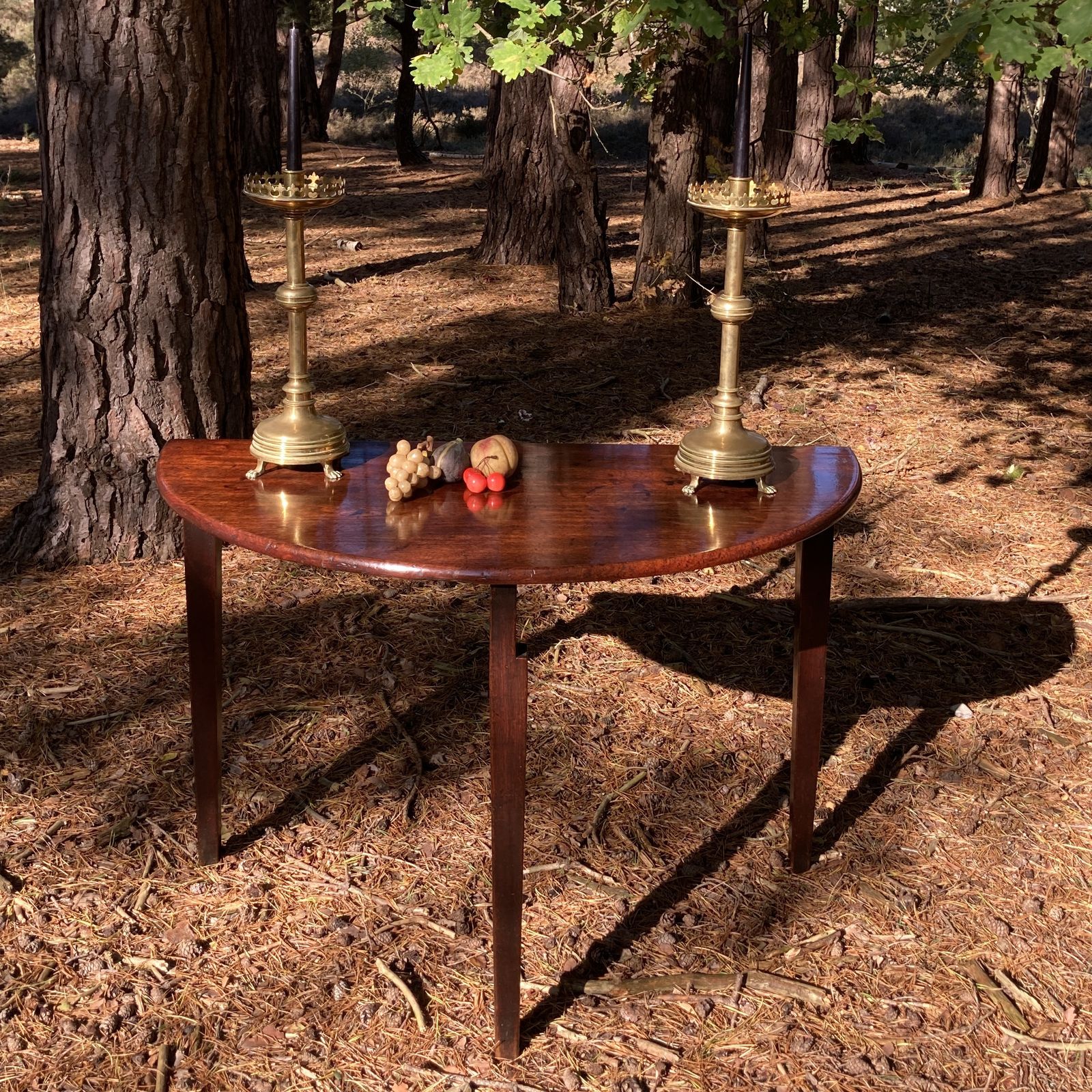 Mahogany Folding Campaign Table, Circa 1790 photo Furniture