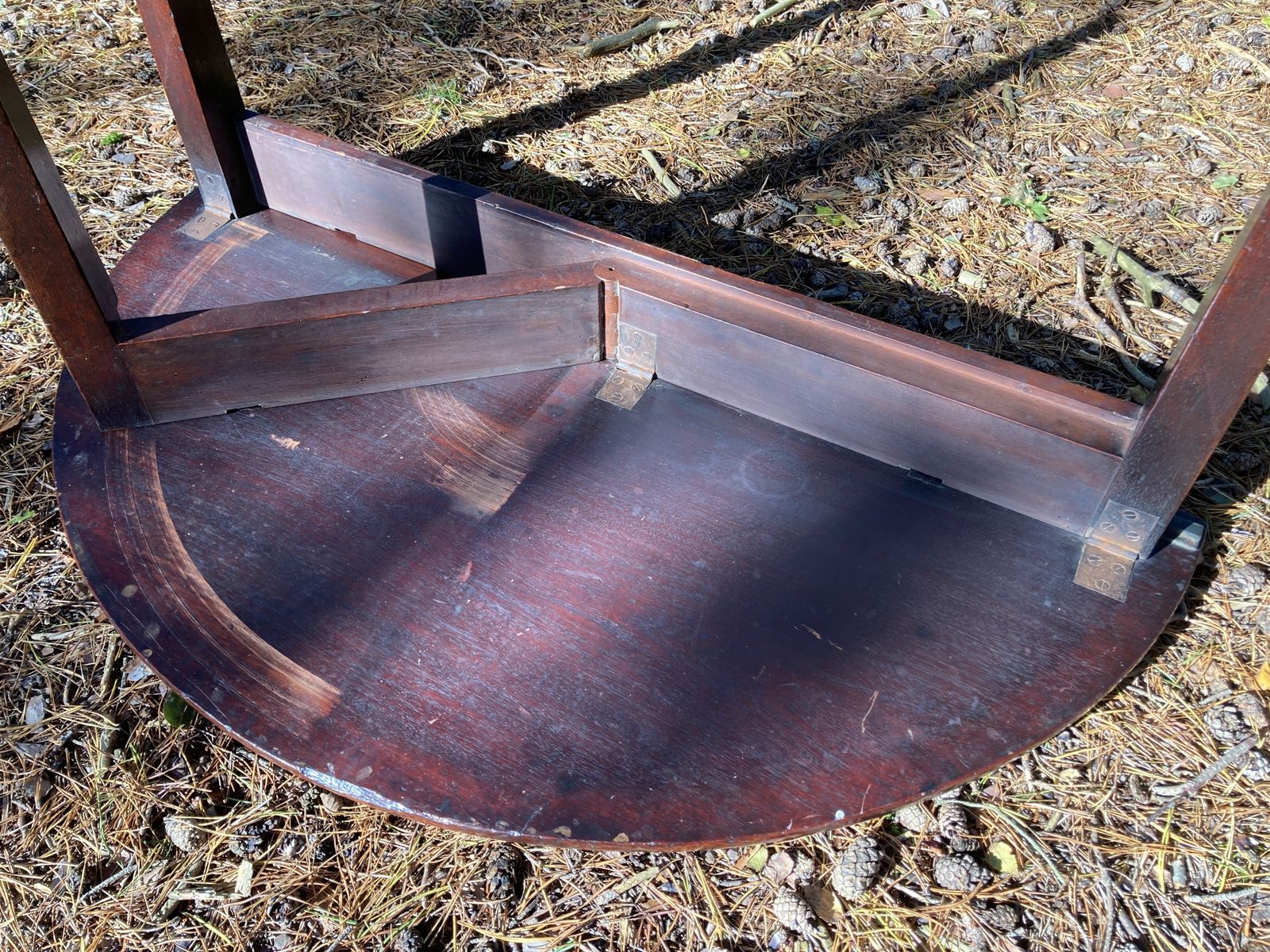 Mahogany Folding Campaign Table, Circa 1790 photo buy