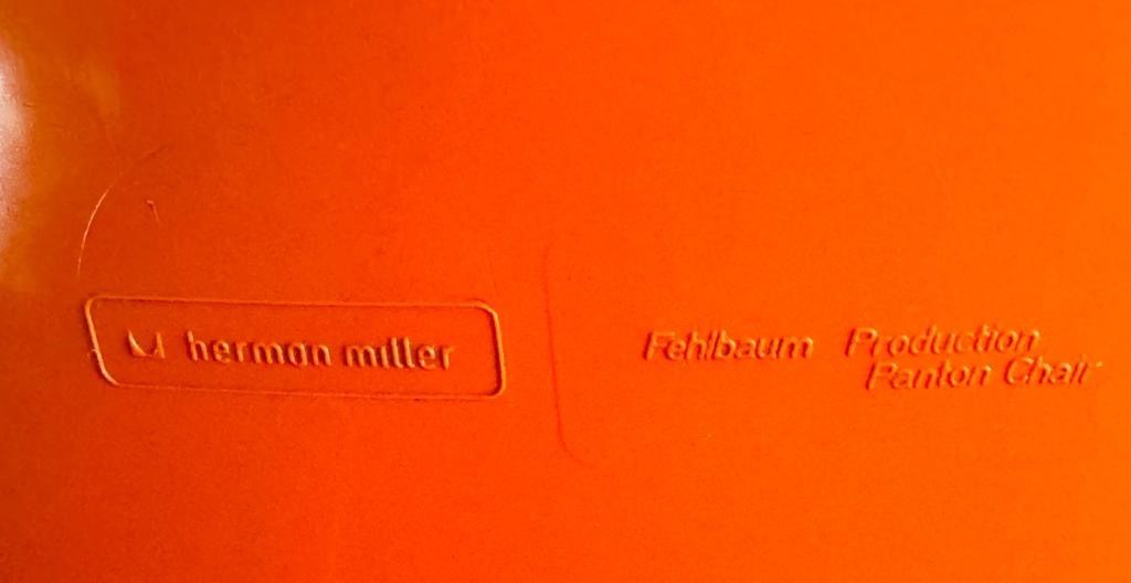 photo vinterior Panton Chair   Herman Miller 1976