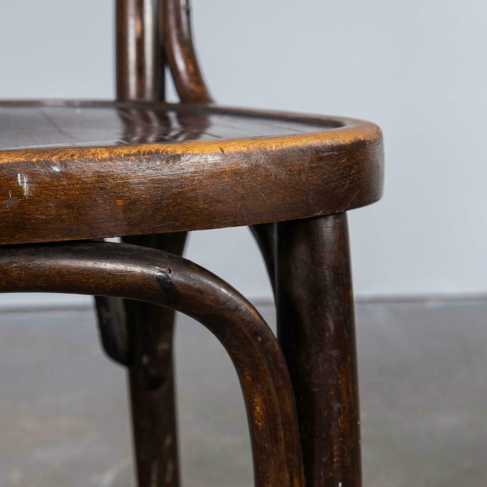 1940’s’s Early Debrecen Bentwood Dining Chairs – Pair photo furniture