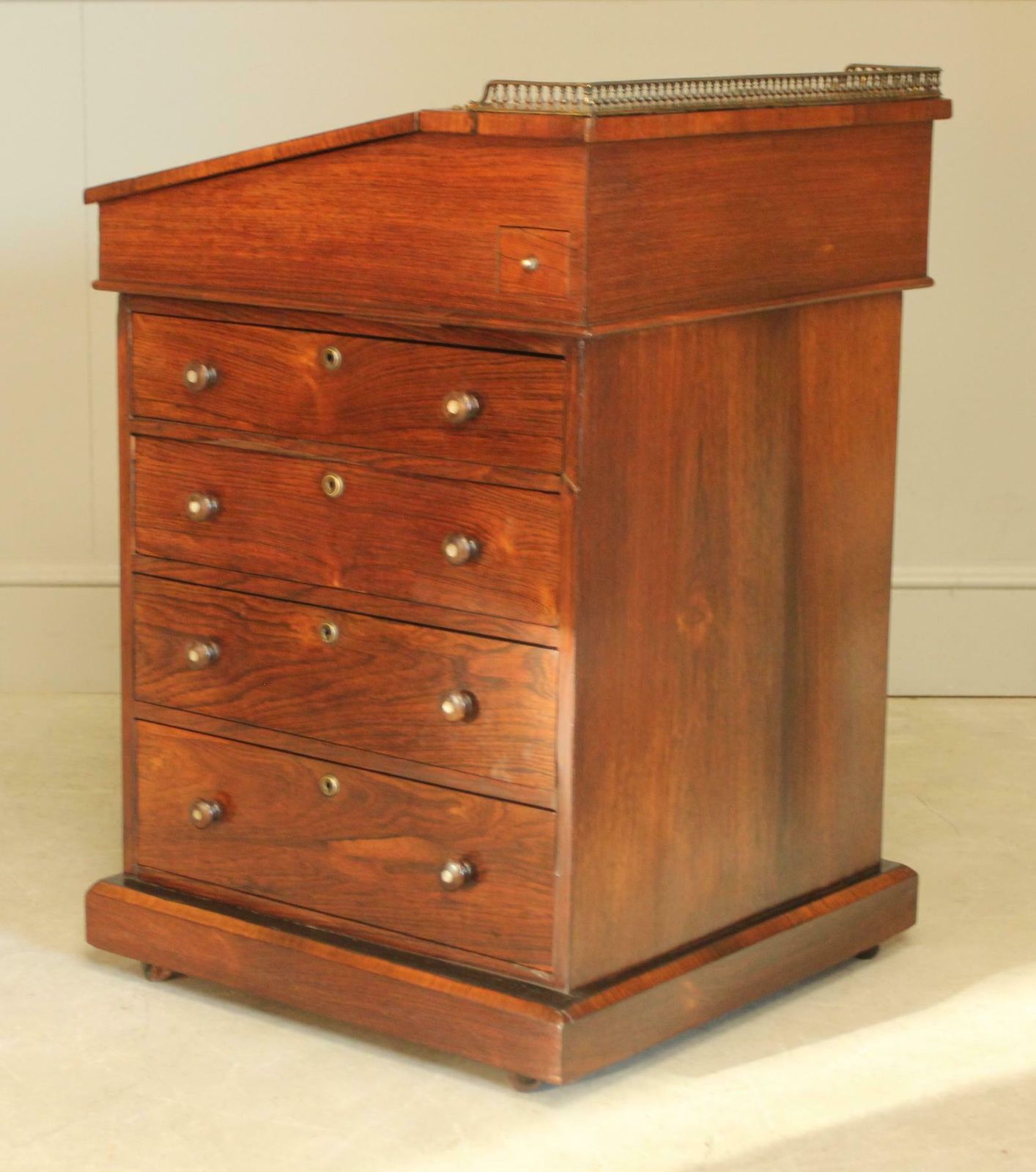 Early 19th Century Rosewood Davenport photo vintage