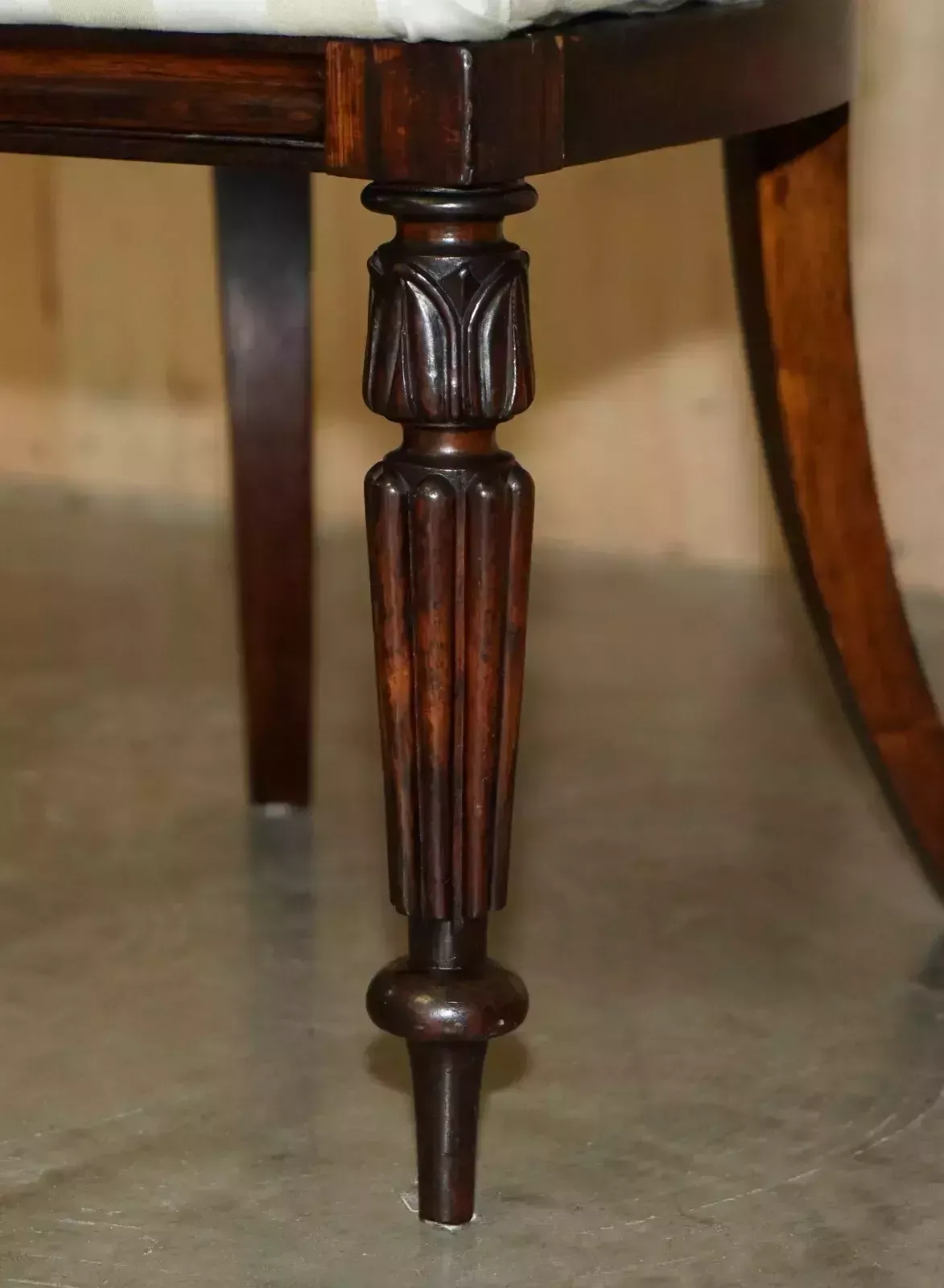 photo furniture Six Gillows Of Lancaster Attributed Antique Rosewood Regency 1810 Dining Chairs