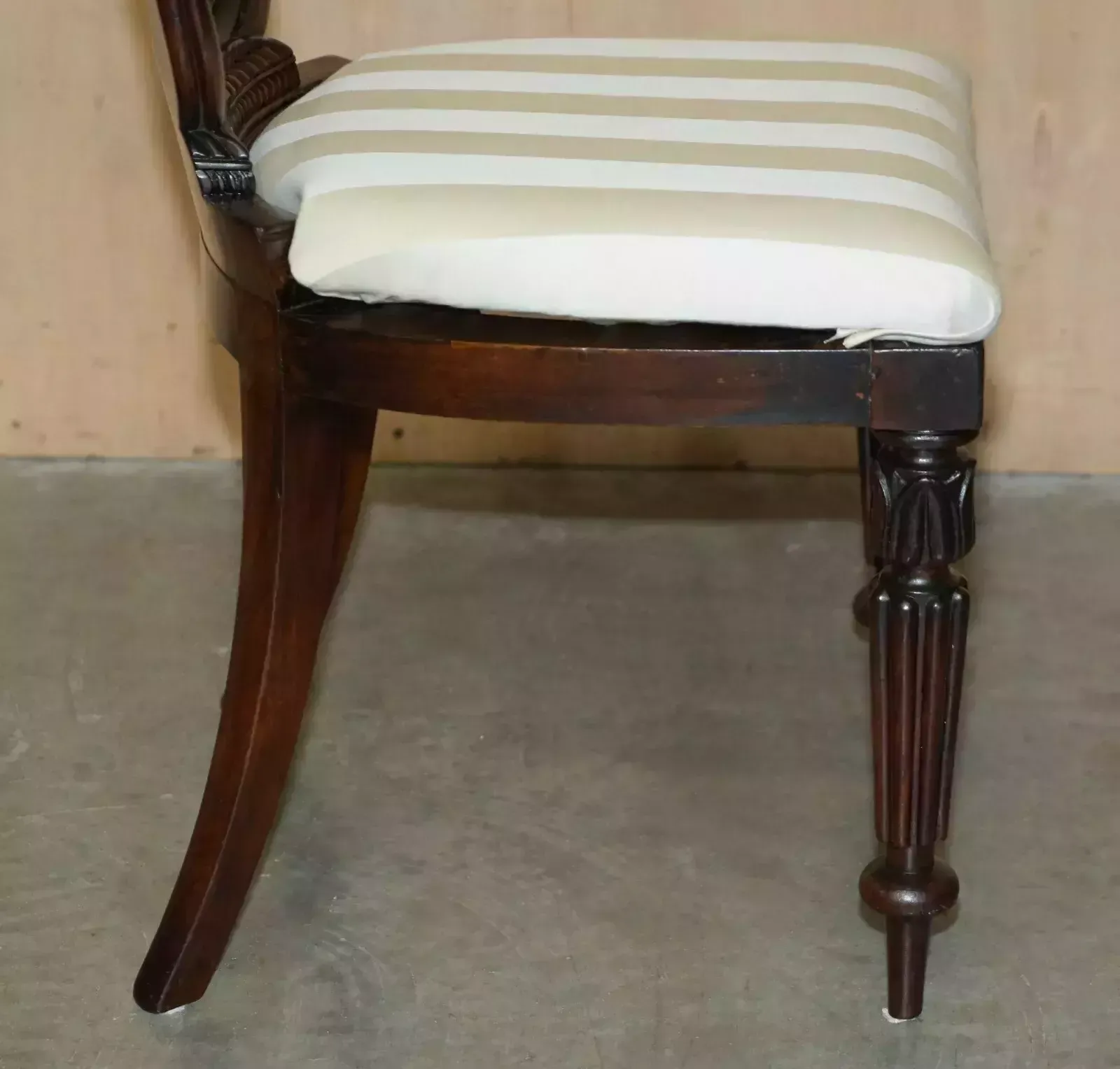 Furniture Six Gillows Of Lancaster Attributed Antique Rosewood Regency 1810 Dining Chairs photo