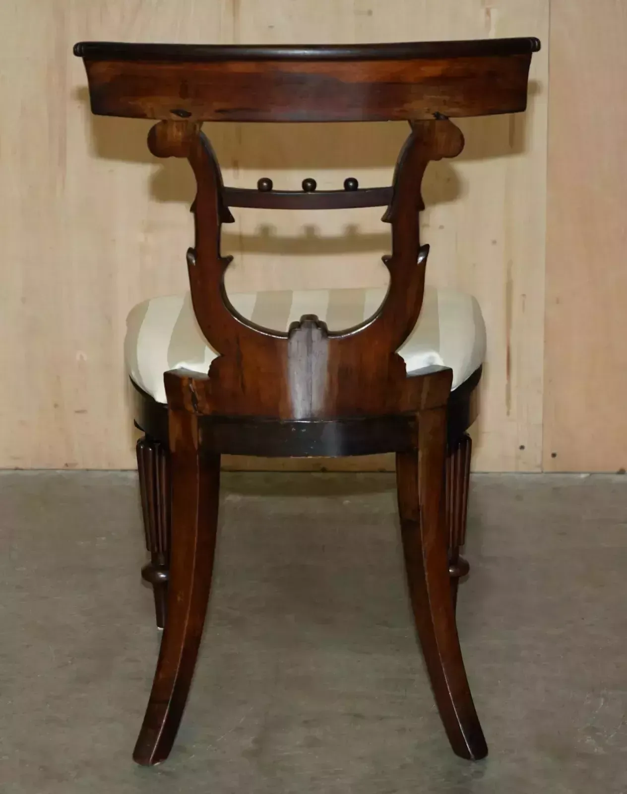 5950.0 Six Gillows Of Lancaster Attributed Antique Rosewood Regency 1810 Dining Chairs photo