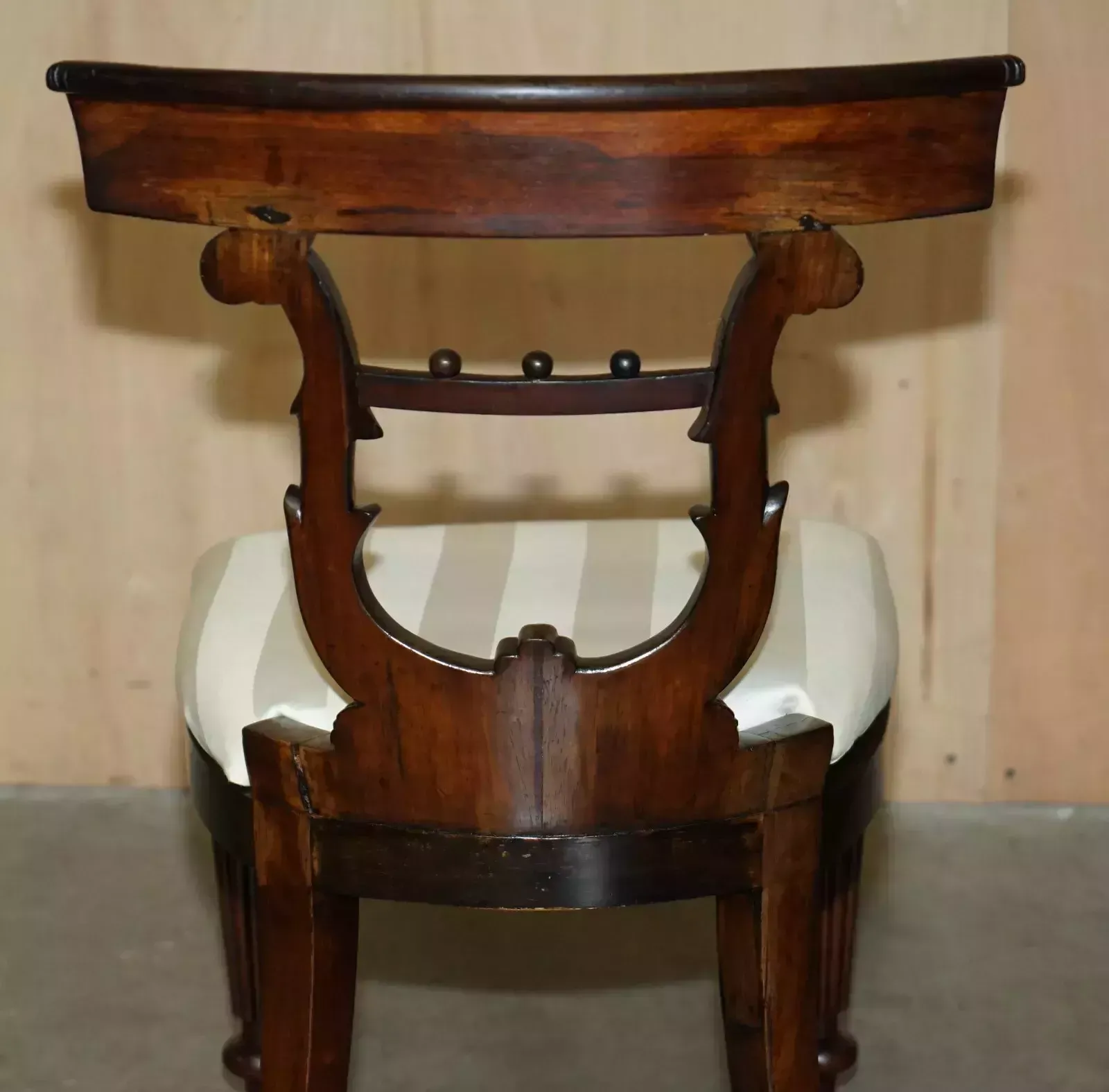 photo vinterior Six Gillows Of Lancaster Attributed Antique Rosewood Regency 1810 Dining Chairs