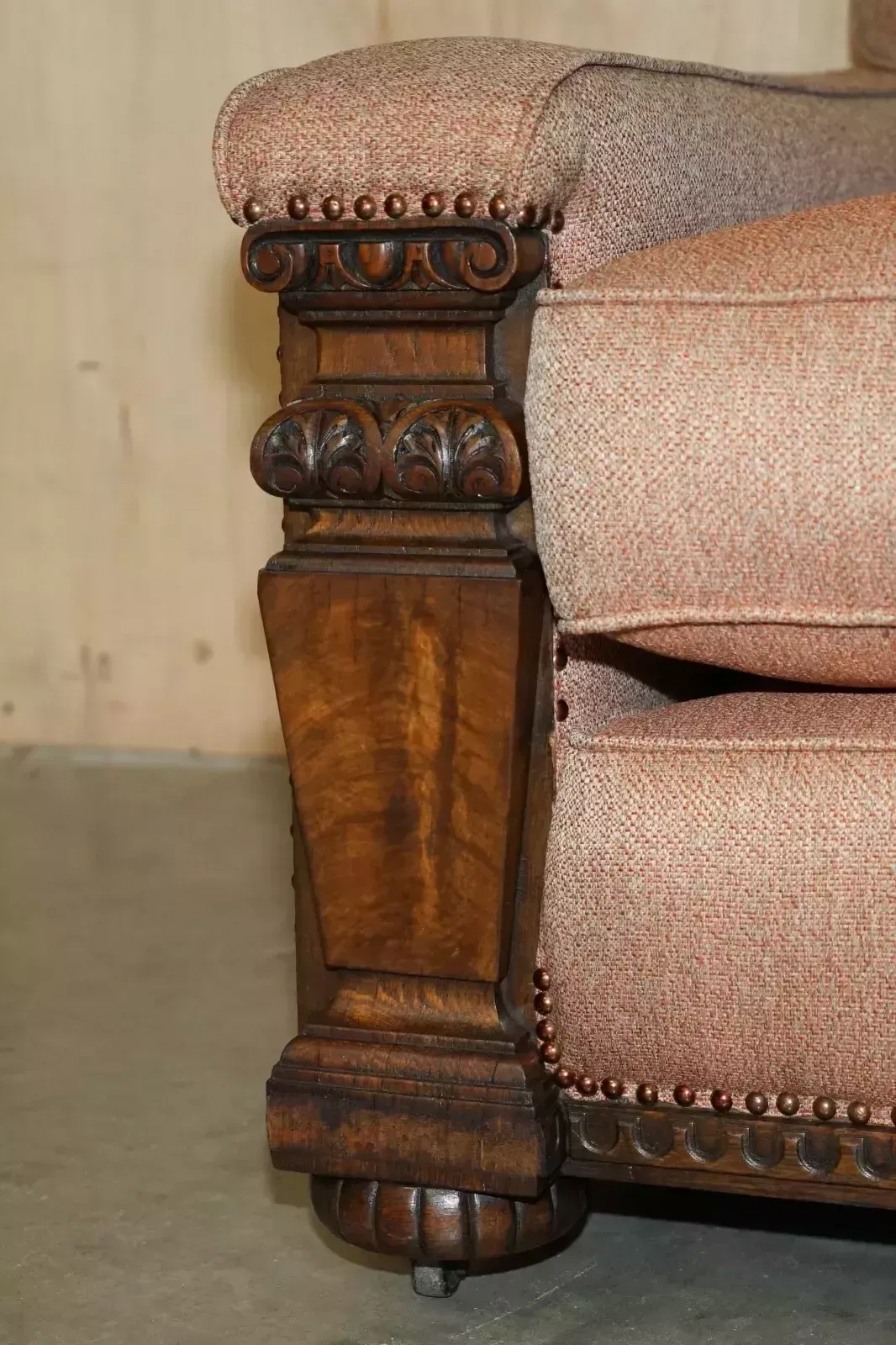 Pair Of Exquisite Antique William IV Flamed Mahogany Circa 1830 Club Armchairs photo 8500.0