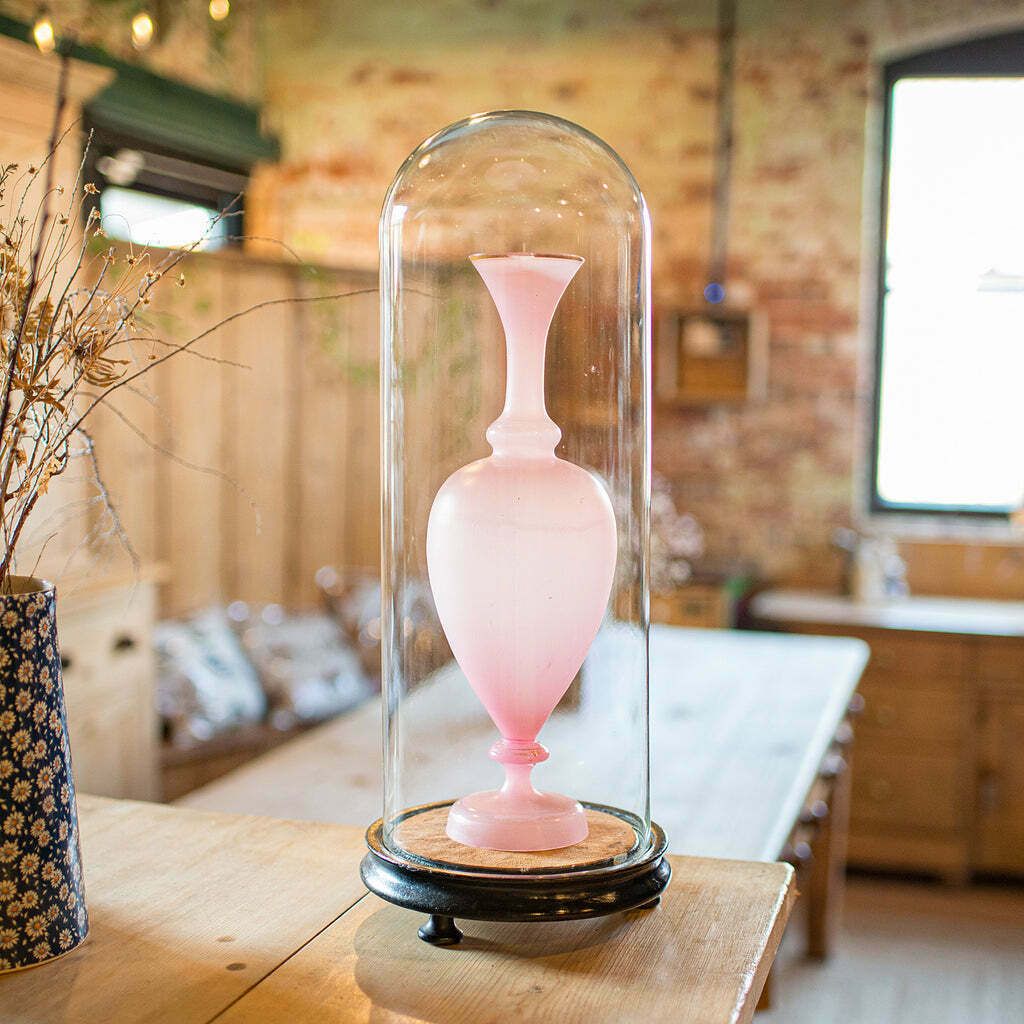 Tall Antique Display Showcase, English, Glass, Taxidermy, Dome, Victorian, 1850 photo furniture