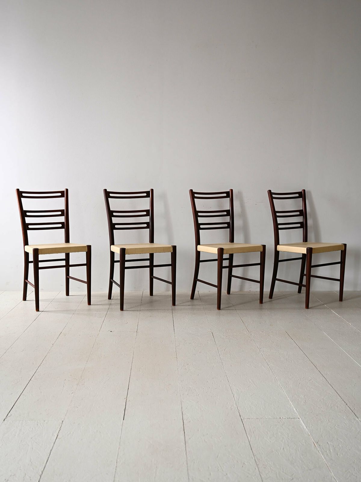Scandinavian Chairs In Wood And Leather photo furniture
