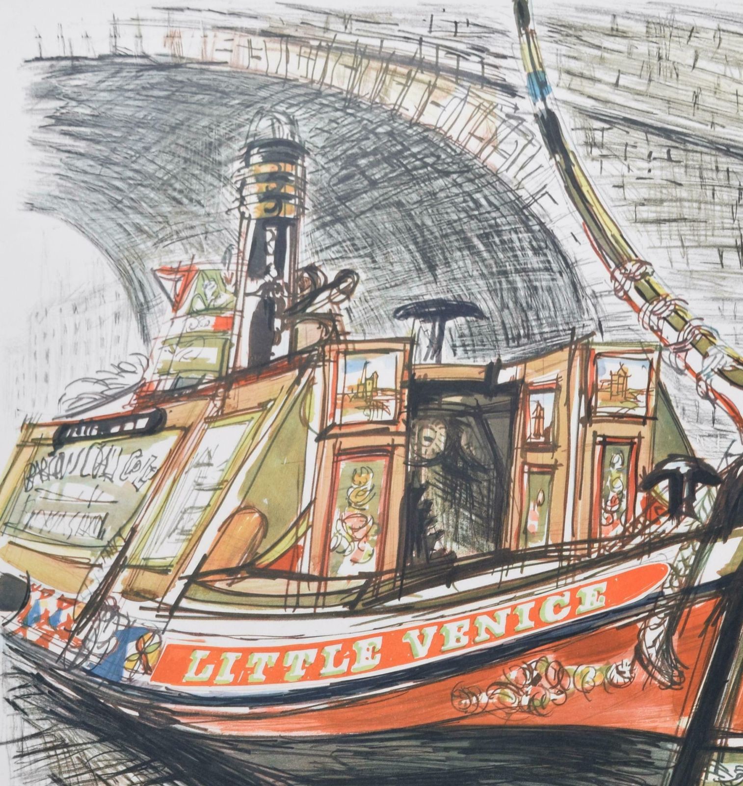 John Finnie London Transport Warwick Avenue For Little Venice Canal Poster By John Finnie 1965 photo furniture