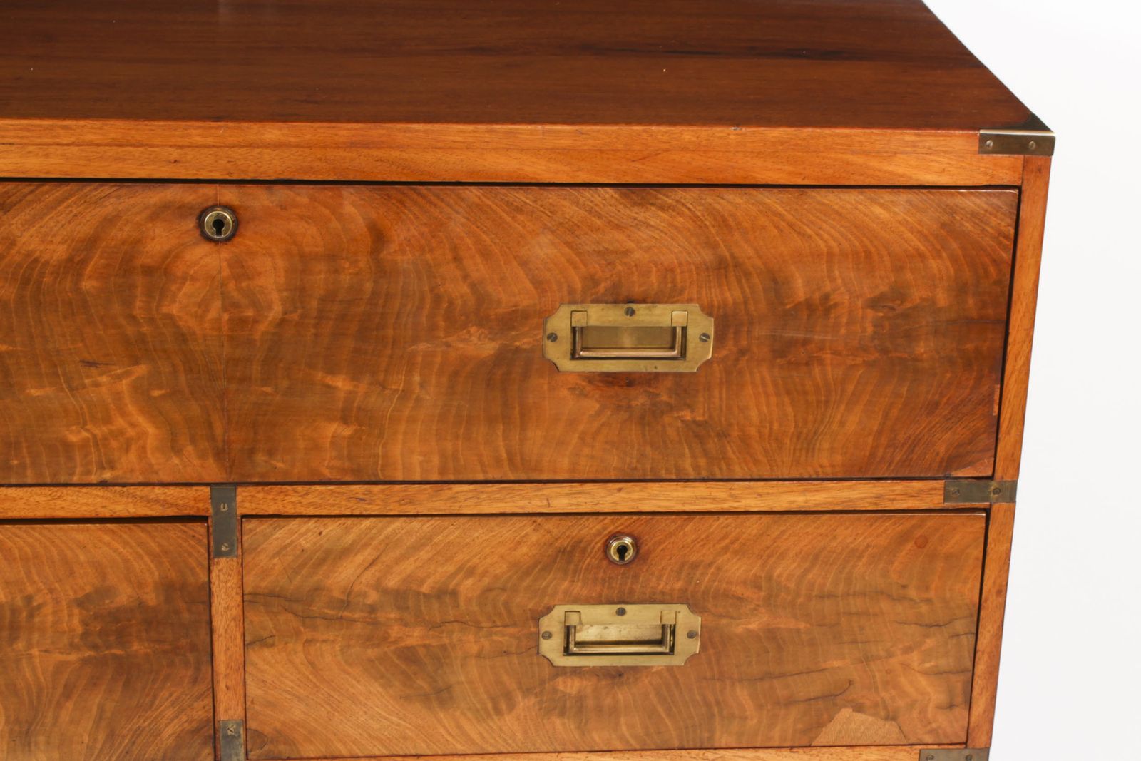 Campaign Era Military Secretaire Chest Of Drawers C1840 photo buy