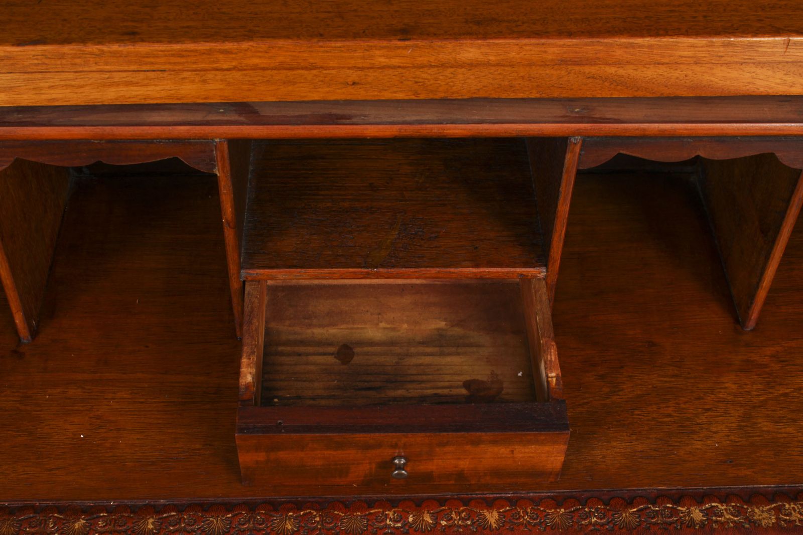 photo vintage Campaign Era Military Secretaire Chest Of Drawers C1840