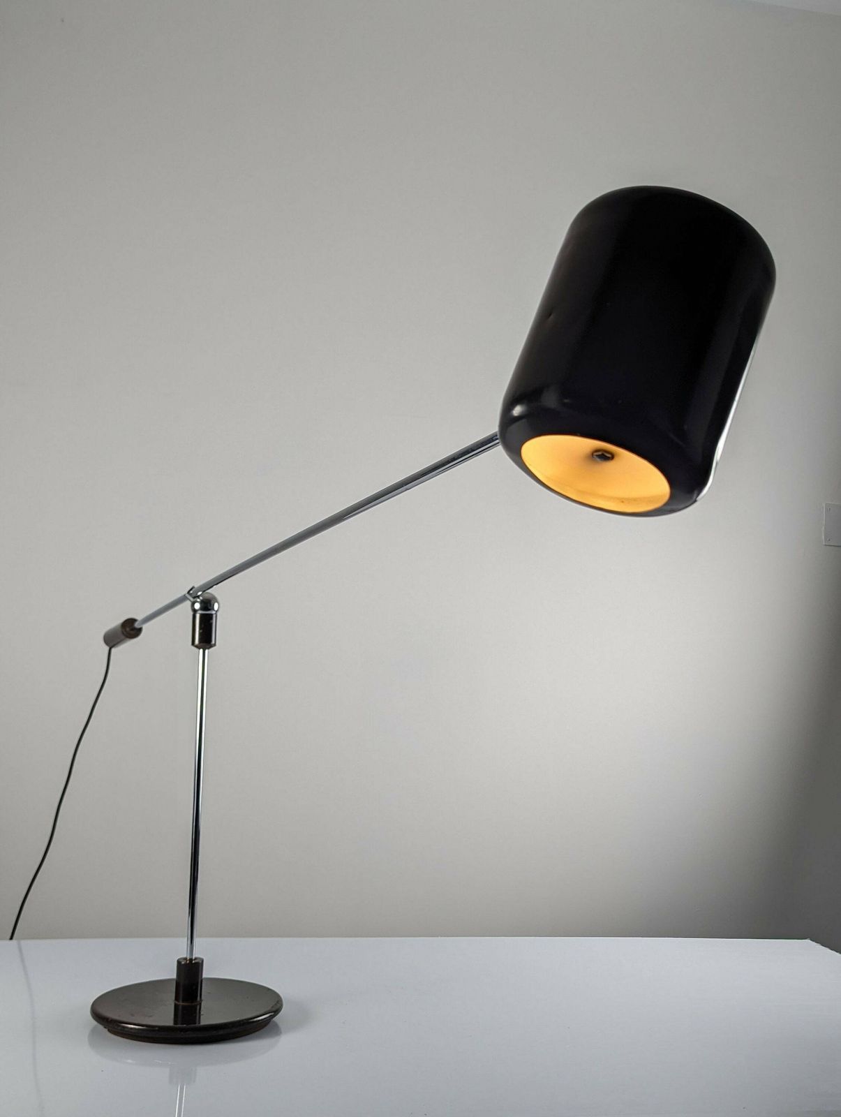 Magneto Floor Lamp By Gilbert Watrous / H. Fillekes 1950s photo buy