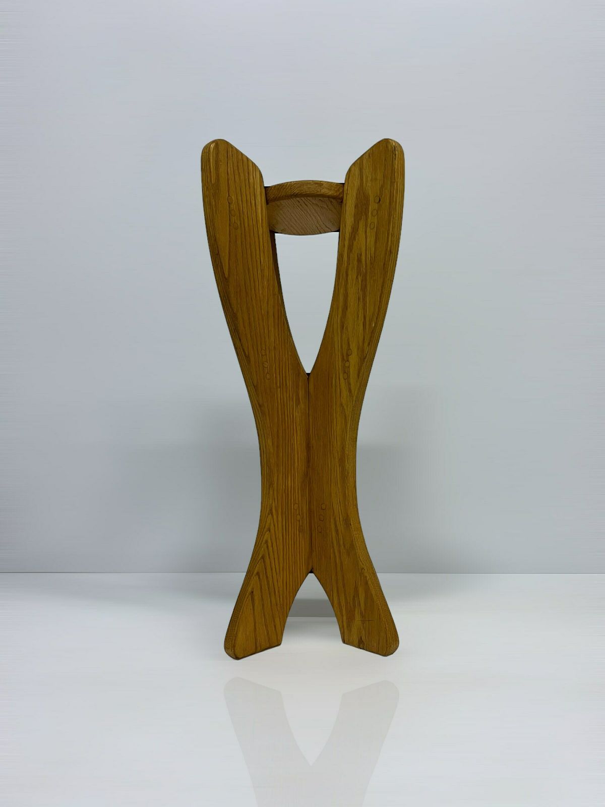 Scandinavian Design Plant Table, Vintage Side Table, Mcm Design Pedestal, Mid Century Modern Furniture photo Home Decor